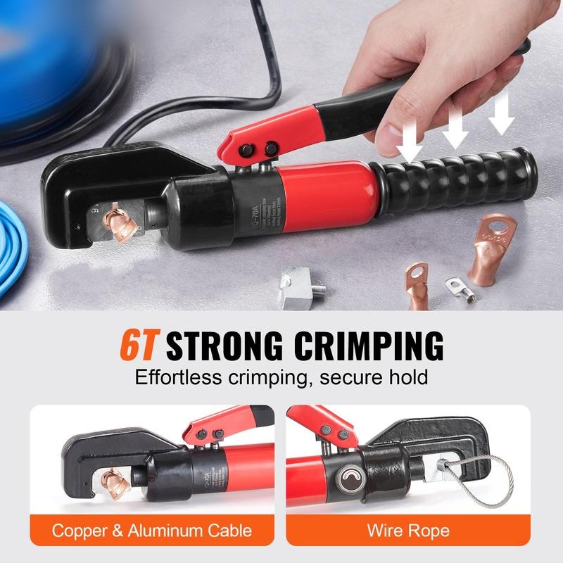 Hydraulic Crimping Tool with 9 - Pliers ulasan dan harga