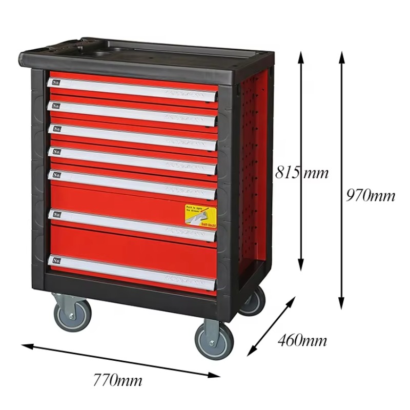 225 Pcs Movable Tool Cabinet 7 - Hand Tools In Workshop ulasan dan harga