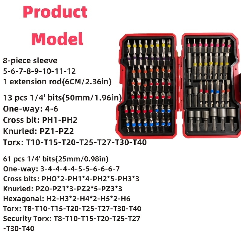 83Pcs Screwdriver Bit Set Impa - Screwdriver Set ulasan dan harga