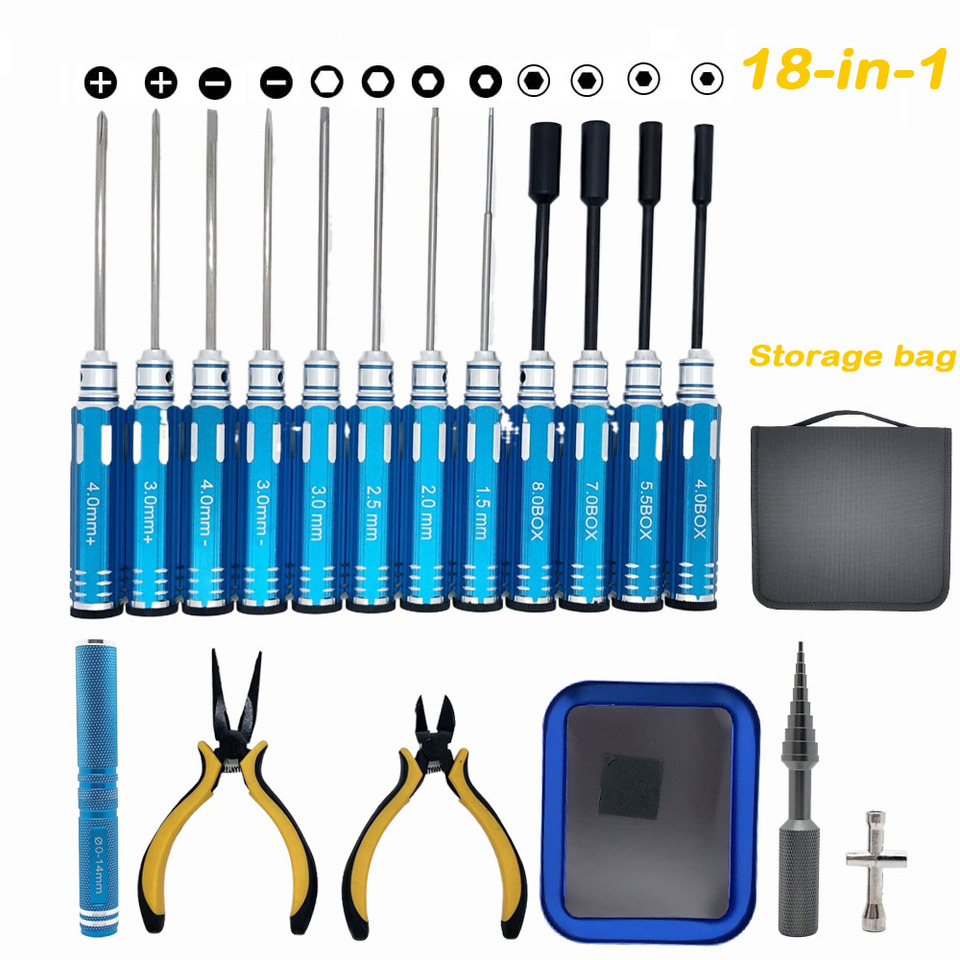 RC Tools Kits 18 in 1 Screwdri - Screwdriver Set ulasan dan harga