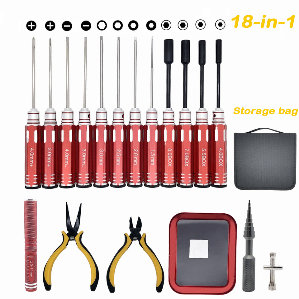 RC Tools Kits 18 in 1 Screwdri - Screwdriver Set ulasan dan harga