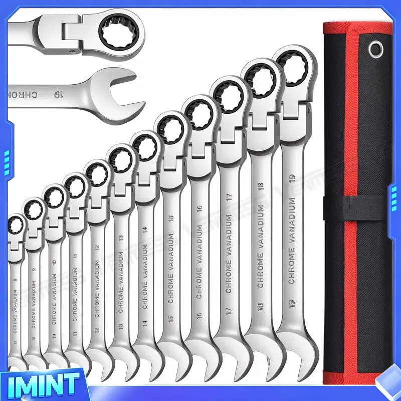 Flex Head Ratcheting Wrench Se - Wrench Set ulasan dan harga