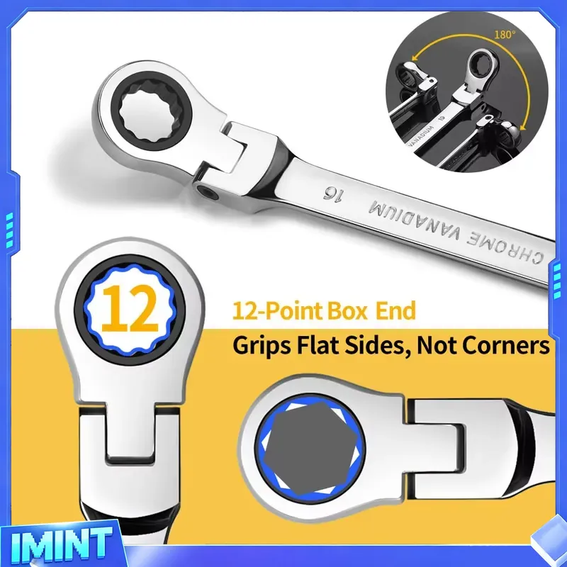 Flex Head Ratcheting Wrench Se - Wrench Set ulasan dan harga
