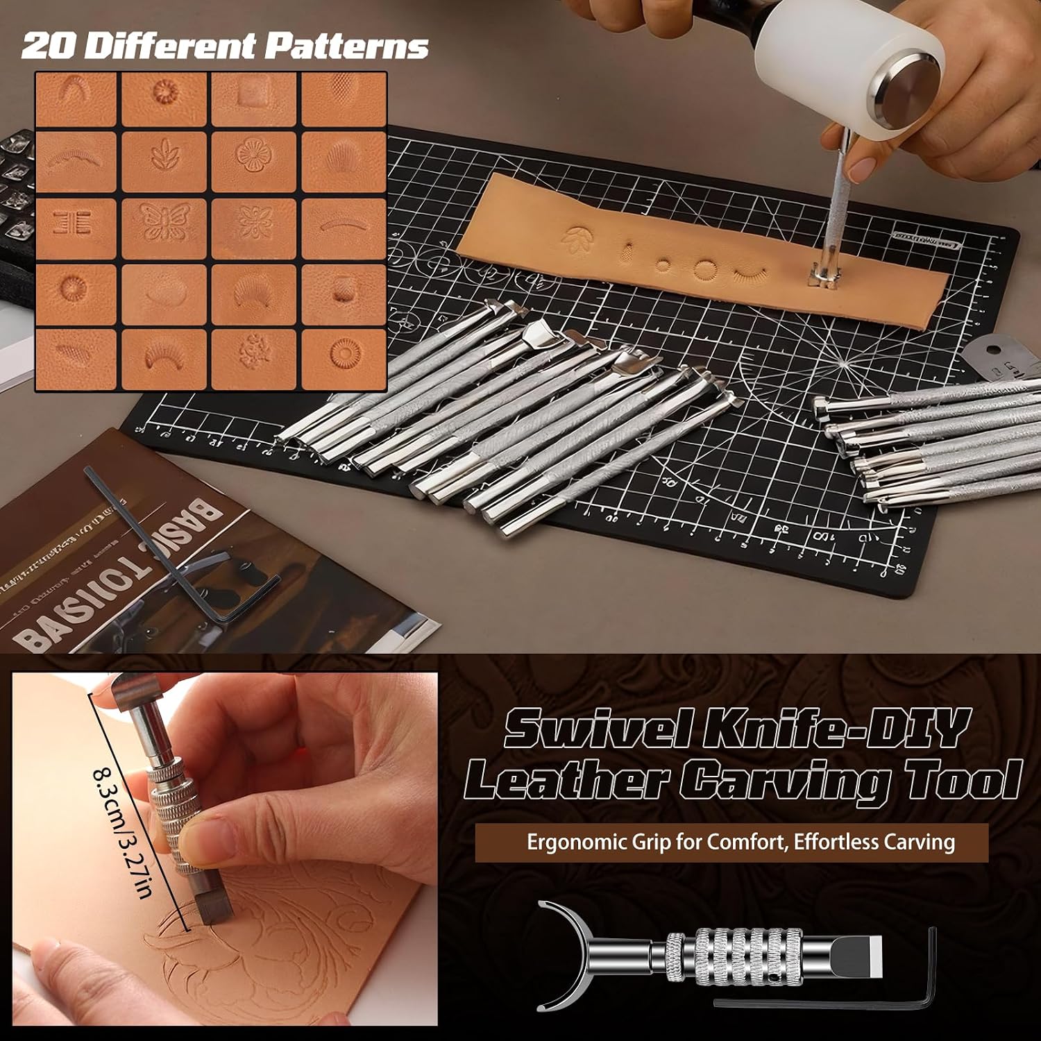 Leather Working Kit, Leather W - Tool Bag ulasan dan harga