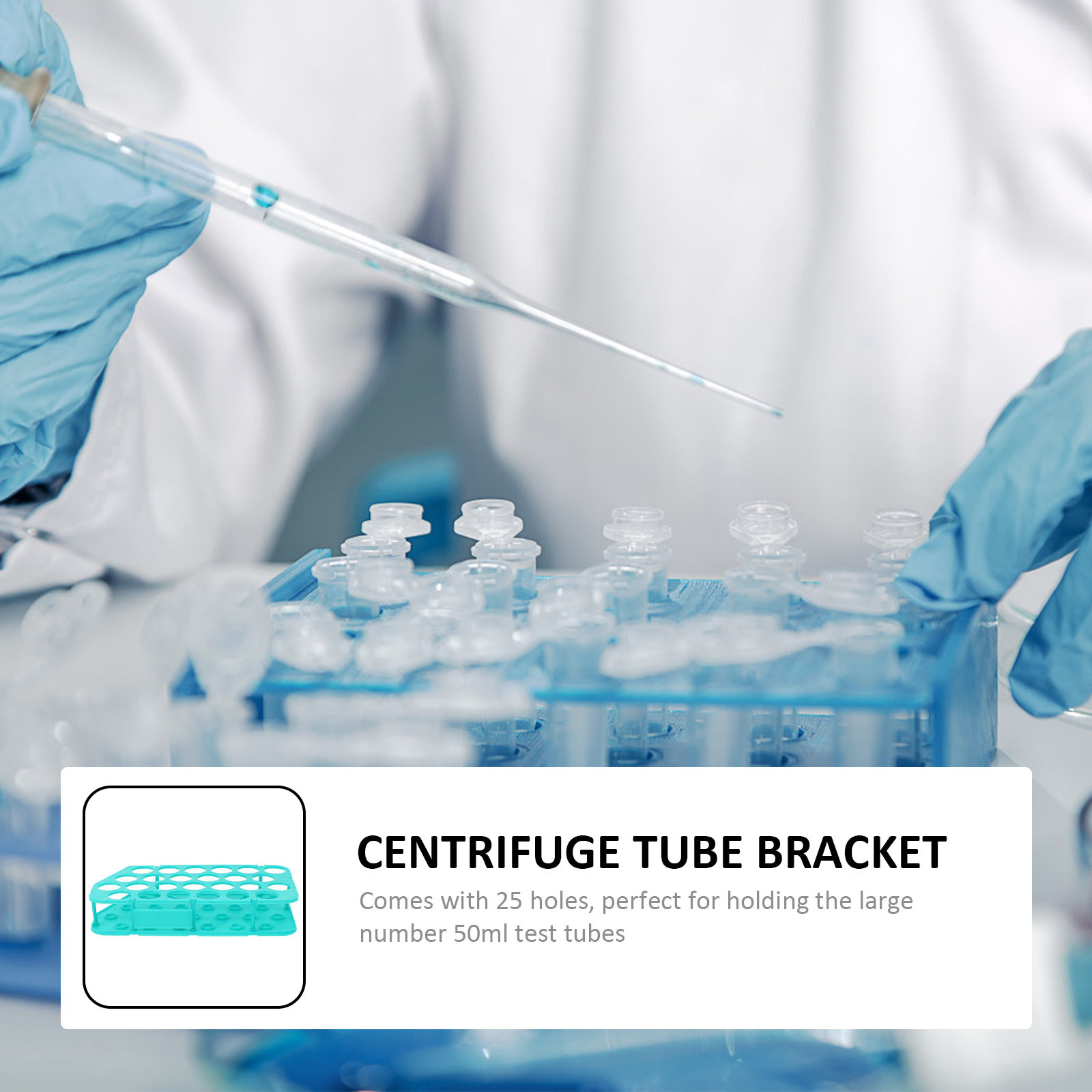 Centrifuge Tube Rack 25 Holes  - Tools Youtube ulasan dan harga